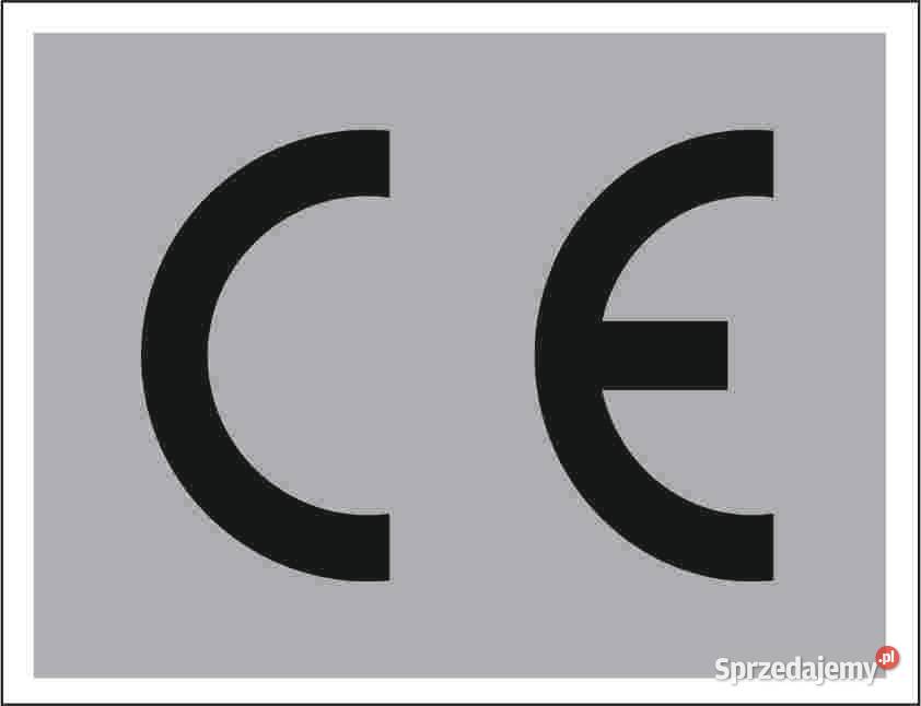 Certyfikat CE naklejka CE znak CE 27 x 36 mm Kamionna sprzedam