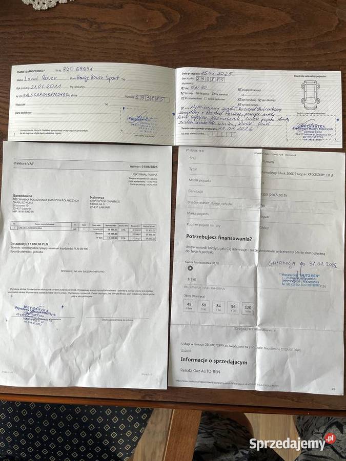 Range rover sport 30d doinwestowany serwis około diesel lubelskie Zamość