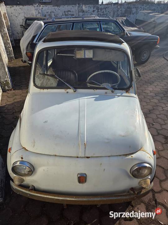 Fiat 500 kompletny mały licznik 12KM śląskie Częstochowa sprzedam