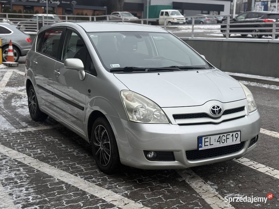 Toyota Corolla Verso 18 VVTI Automat 7 osobowa Łódź