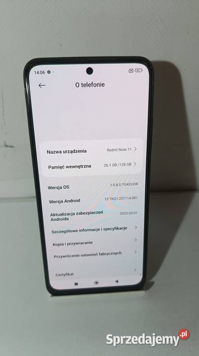 Smartfon Redmi Note 11 4128GB śląskie Katowice