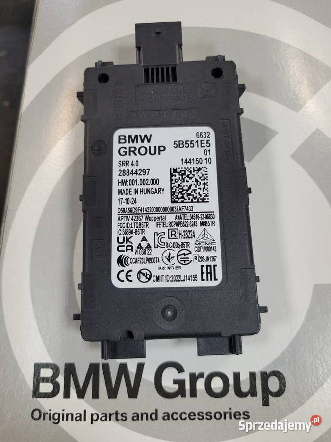 RADAR BMW 66325B551E5 66325B551E5 5B551ES Radom
