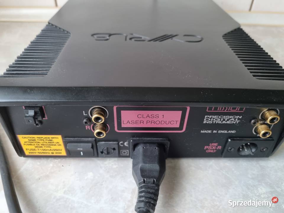 Odtwarzacz CD angielskiej firmy Cyrus model DCD Łódź