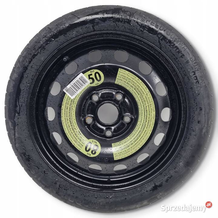 KOŁO DOJAZDOWE Audi Seat Vw Golf VI 12570 R16 Chełm