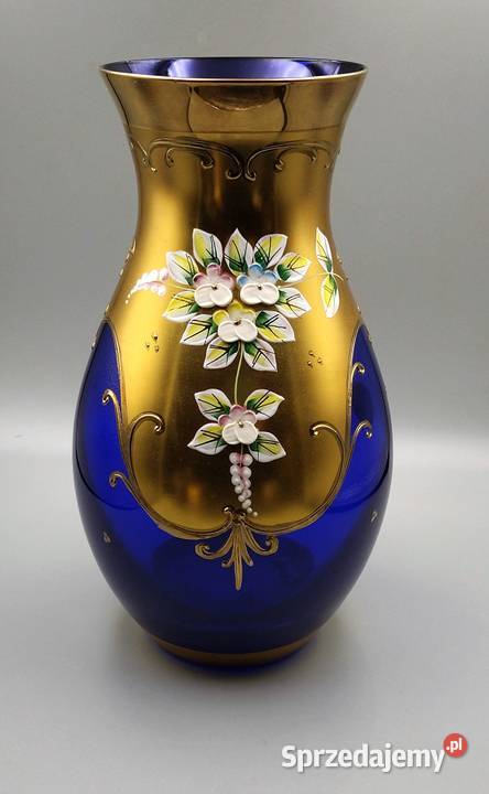 Piękny wazon Bohemia