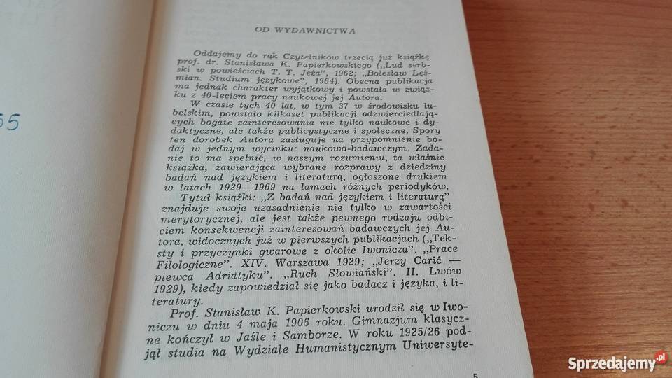 Z badań językiem i literaturą Stanisław pomorskie Gdańsk