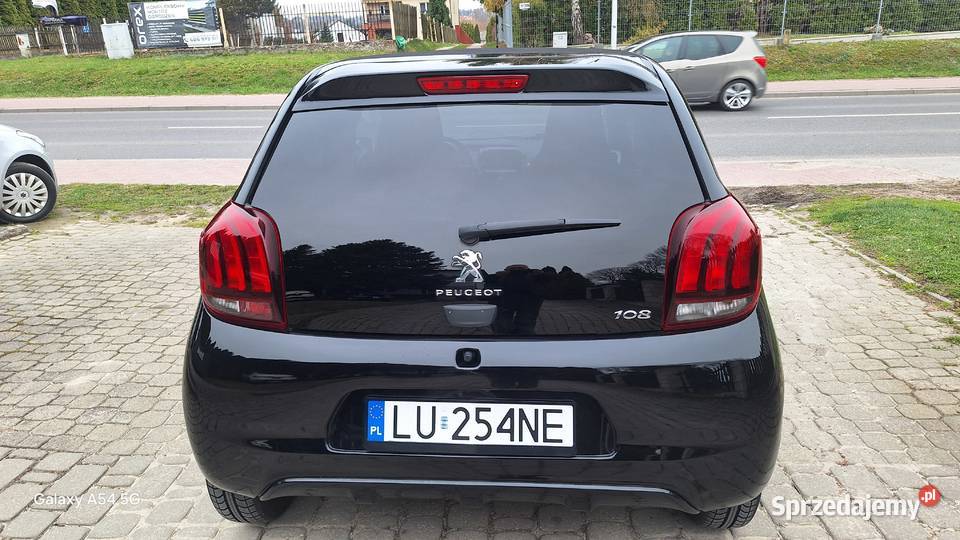 PEUGEOT 108 10 AUTOMAT CABRIO automatyczna Lublin