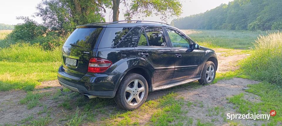 Mercedes ML w164 2007 Pierwszy właściciel ogranicznik prędkości kujawsko-pomorskie Nowe Dąbie