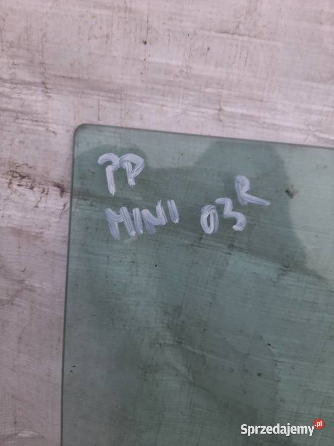 Mini One Cooper R50 53 Szyba drzwi przednich łódzkie