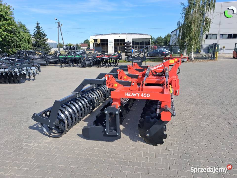 Brona talerzowa AGROLAND TITANUM HEAVY 450 Skomlin