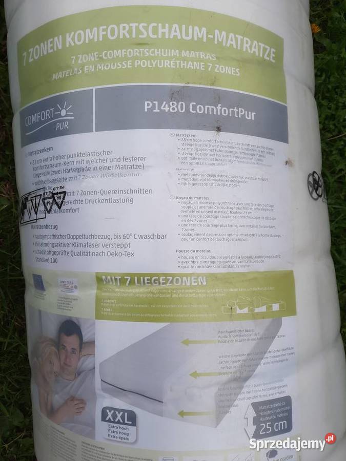 25 materac 100x200 Comfortpur P1480 H2 H3 Gaszowice