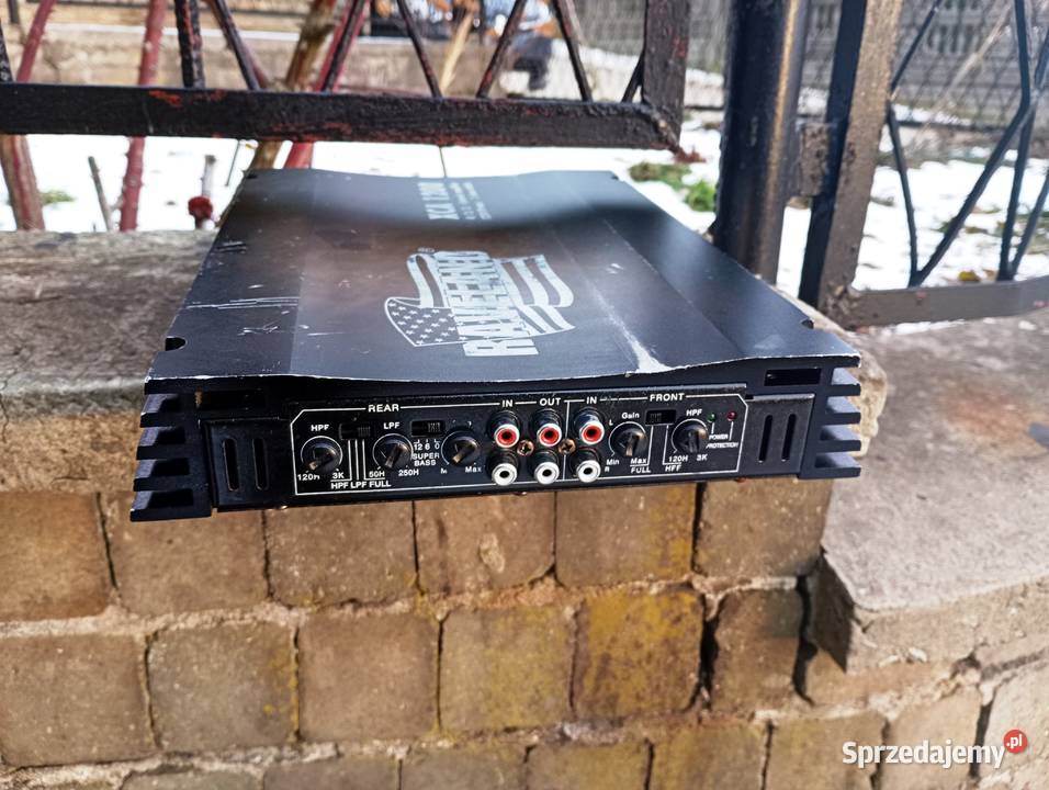 Wzmacniacz samochodowy 4 kanałowy Raveland