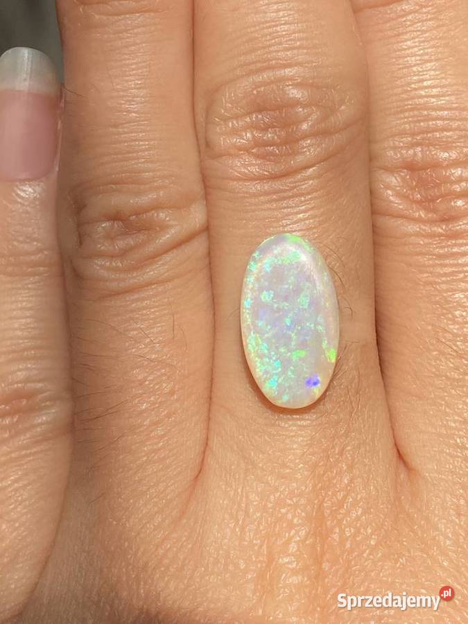 Duży opal australijski biały mazowieckie Warszawa