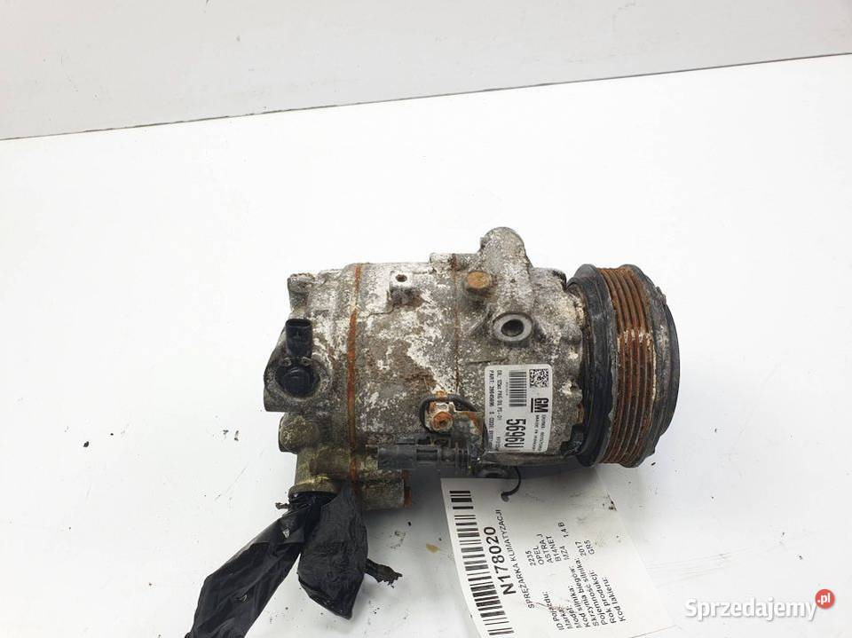 SPRĘŻARKA KLIMATYZACJI OPEL ASTRA J 39045696 Lipno sprzedam