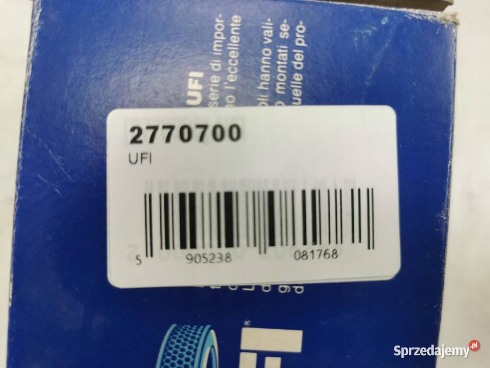 FILTR POWIETRZA RANGE ROVER 35 19811990 UFI sprzedam