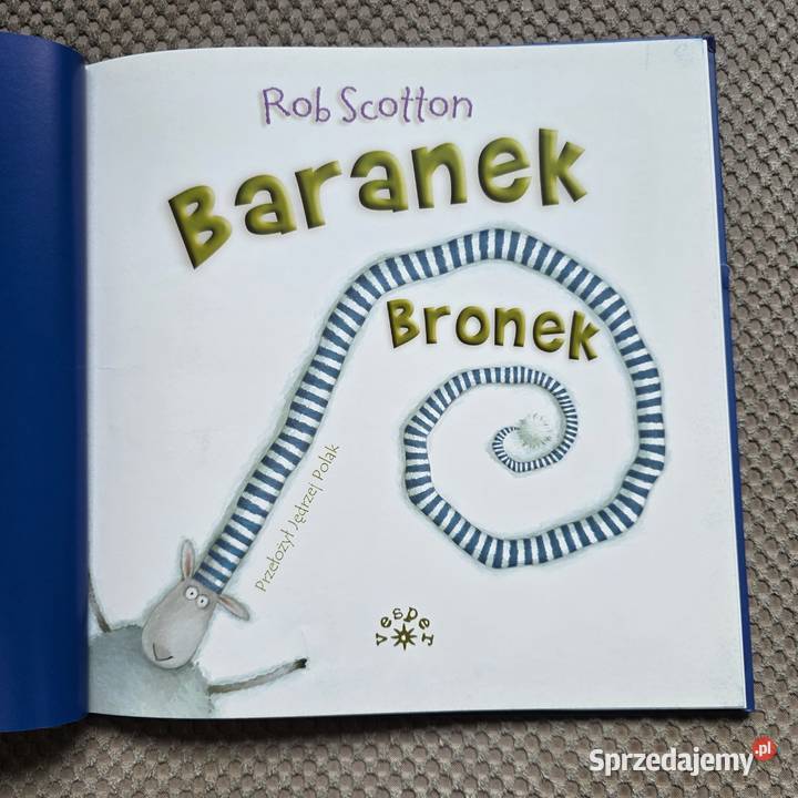 Baranek Bronek Rob Scotton Bajki i wierszyki Kraków