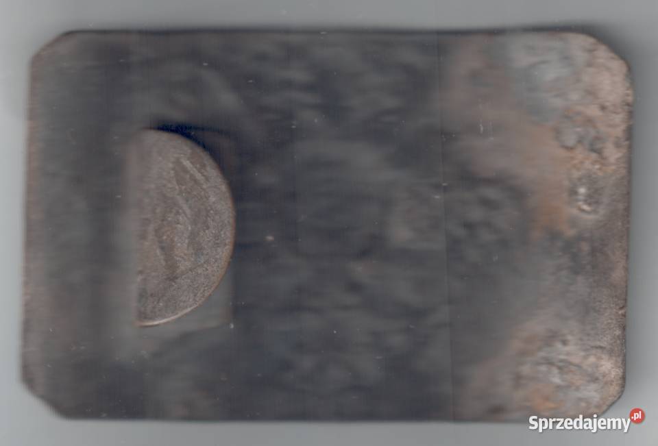 Kolekcjoerska klamra do pasa Carska Rosja Warszawa