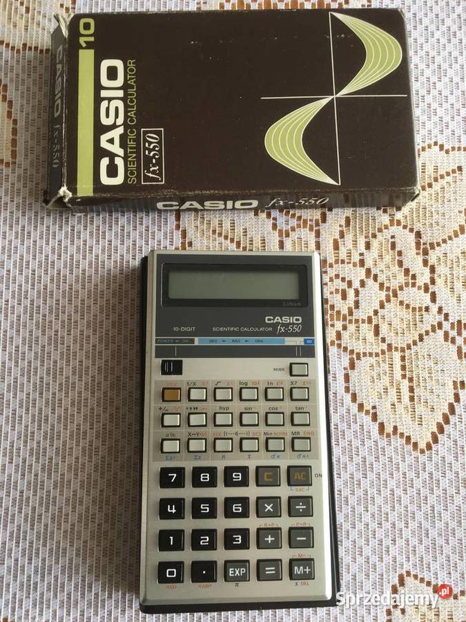 Kalkulator scientific Casio fx550 Pozostałe Sępólno Krajeńskie
