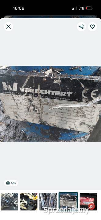Czerpak chwytak hydrauliczny 5 ramienny Ostrów Wielkopolski