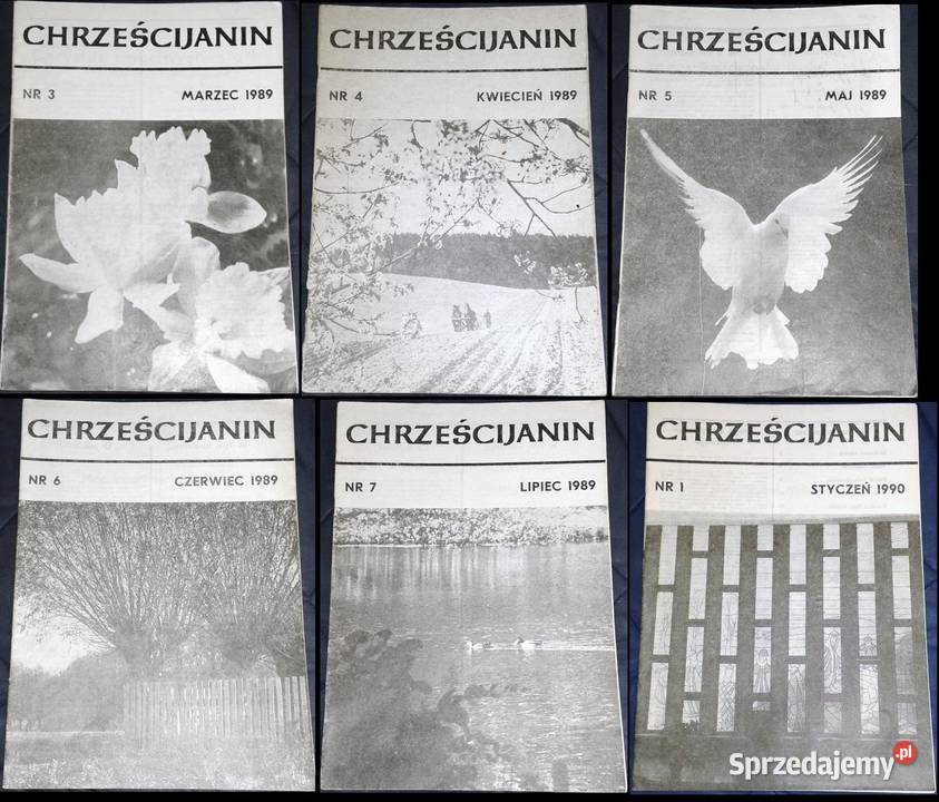 Chrześcijanin czasopismo Numery 19871990 Chełm
