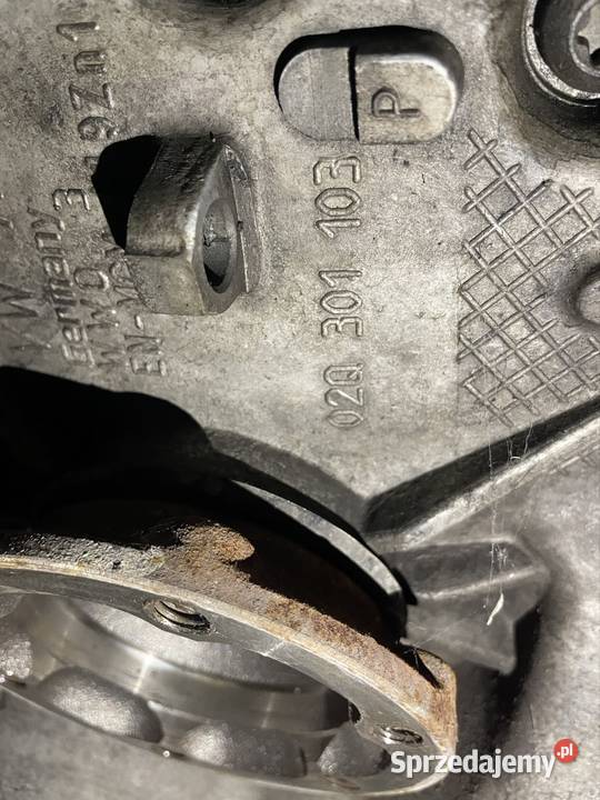 02Q301103P Skrzynia biegów vw skoda Seat Audi Skrzynie biegów manualne Szczecin sprzedam