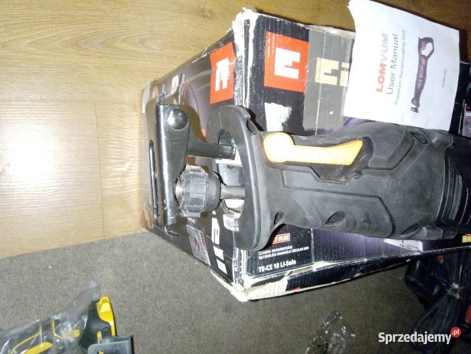 Piła szablasta z obrotowym uchwytem i Mińsk Mazowiecki