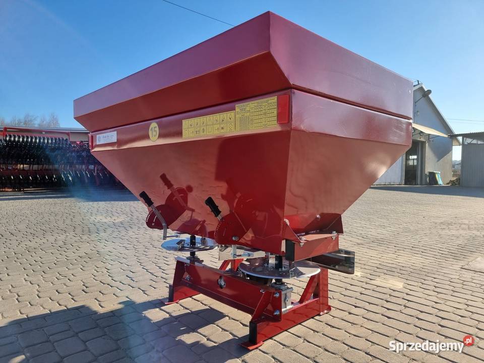 Rozsiewacz do nawozu Strumyk 400L 1600L nieuszkodzony Rozsiewacze nawozów Jasło