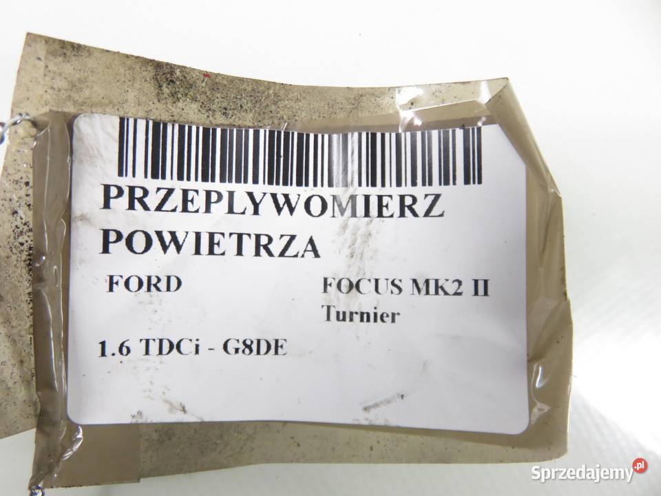 PRZEPŁYWOMIERZ FORD FOCUS MK2 II 16 TDCi