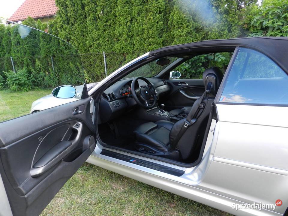BMW M3 E46 CABRIO 343 M Power IMPORT CALIFORNIA Strzegom