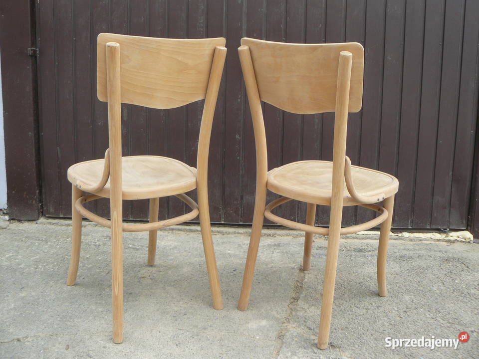 Stare krzesła gięte sygnowane Bondyrz Nowy Sącz sprzedam