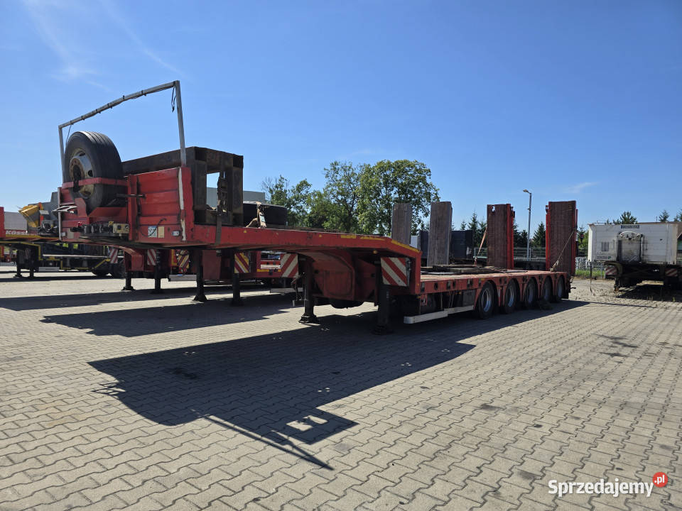 Naczepa niskopodwoziowa KASSBOHRER Lowbed LB5E Niskopodłogowe sprzedam