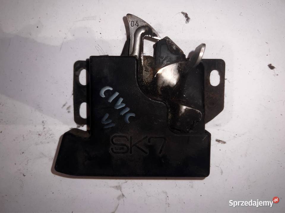 zamek rygiel maski honda civic sk7 wielkopolskie Ostrów Wielkopolski