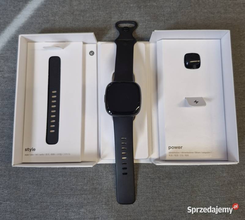 Smartwatch Fitbit by Google Versa 4 czarny Unisex Rzeszów