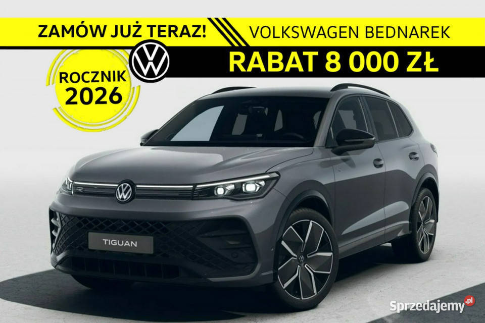Volkswagen Tiguan RLine Plus 20 TSI 4MOTION 204 5km łódzkie Łódź