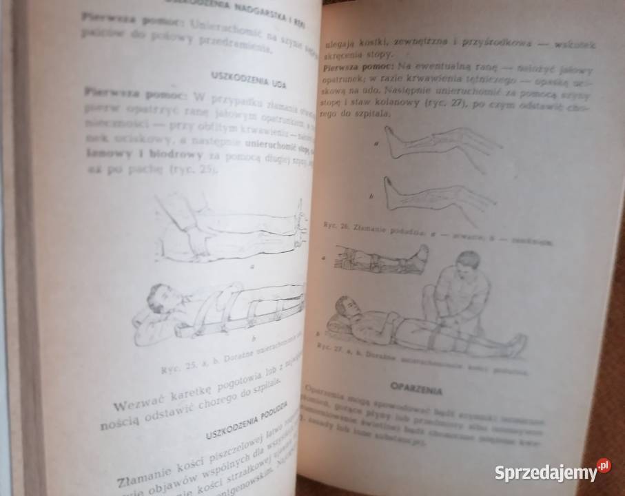 KsiążkaPierwsza pomoc w nagłych wypadkach Dr łódzkie Łódź