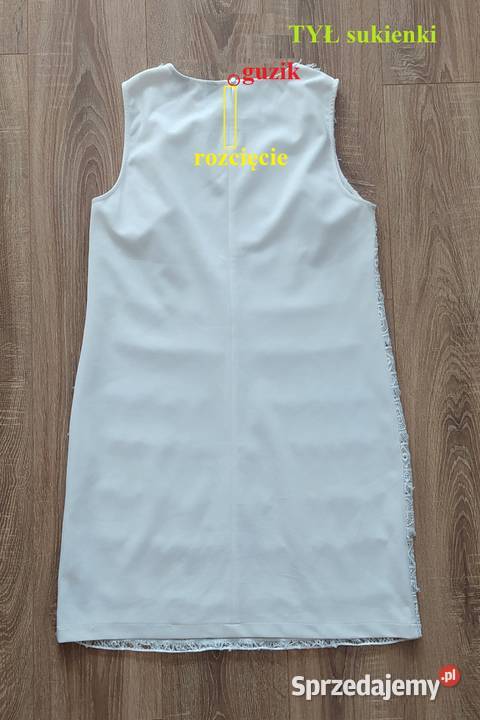 Sukienka damska DOROTHY PERKINS biała Hajnówka