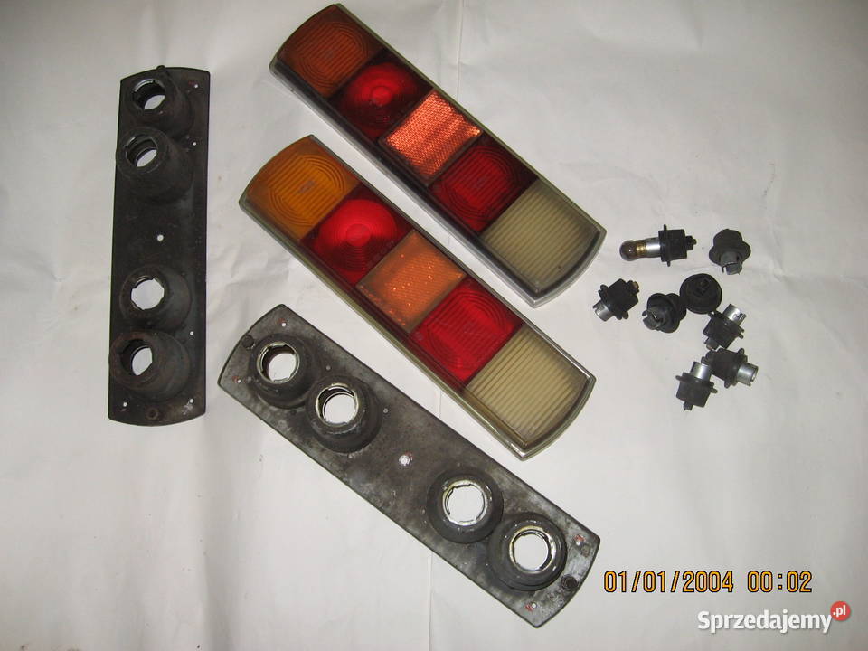 SKODA 100 stare lampy tył Lampa auto PRL osobowe podkarpackie Przemyśl