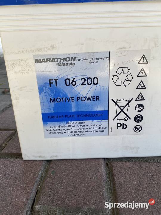 Akumulator bateria Exide 6V 200ah Opole