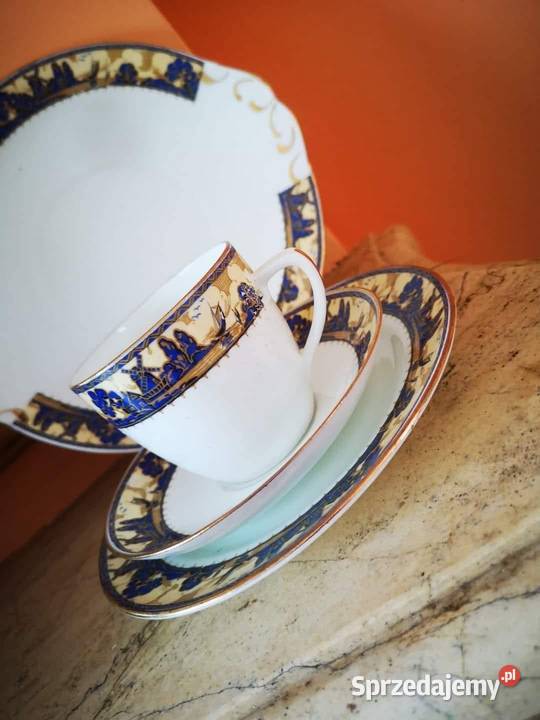 Filiżanka z talerzykiem TRIOD TRADE MARK Gdańsk
