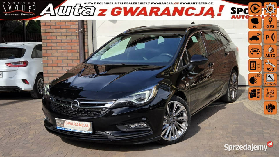 Opel Astra 14 T Elite SS autSalon serwis ASO serwisowany w ASO łódzkie Aleksandrów Łódzki