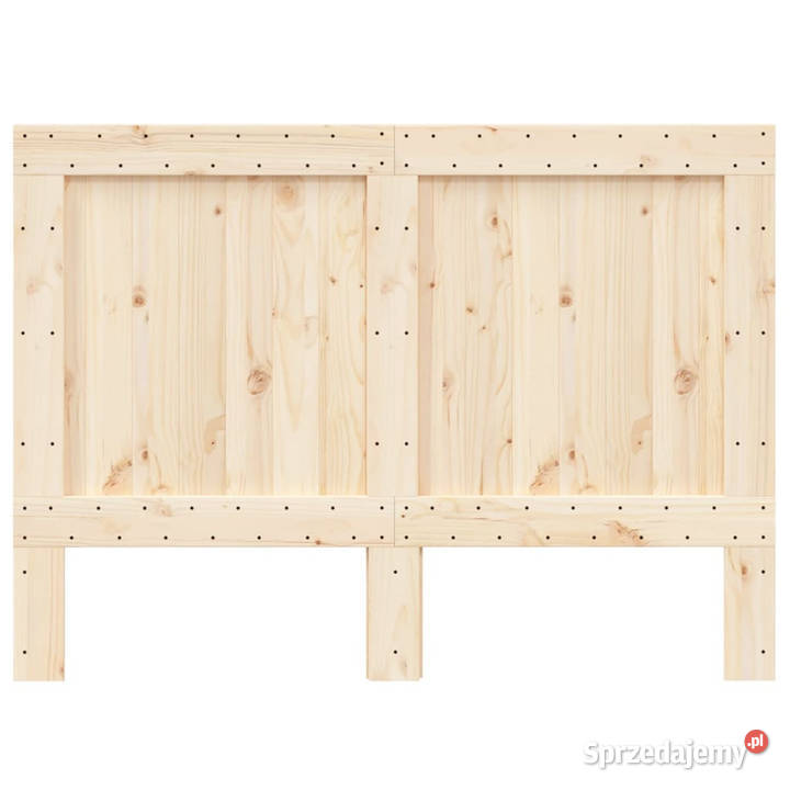 Wezgłowie łóżka 140x104 lite drewno sosnowe mazowieckie Warszawa