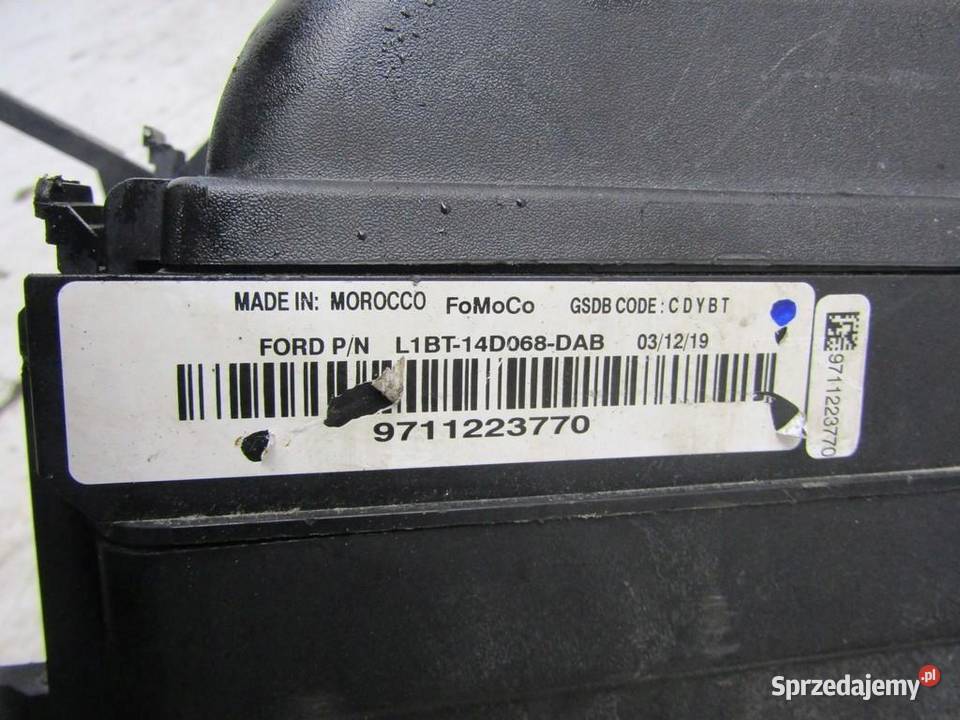 SKRZYNKA BEZPIECZNIKÓW WIĄZKA 10 EB FORD FIESTA