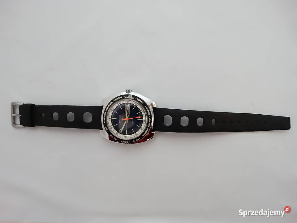 Vintage TOPAZ 200 Sicura Automat World Time Biłgoraj