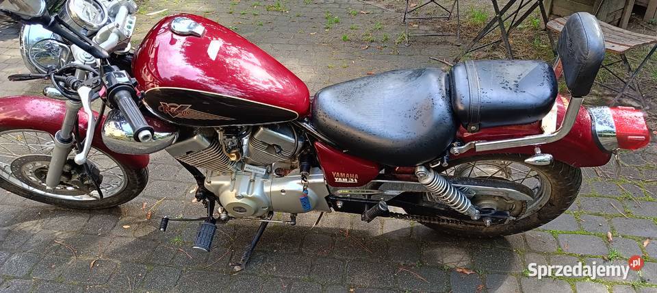 Yamaha Virago 125 7500 1998 film z prezentacją Kraków