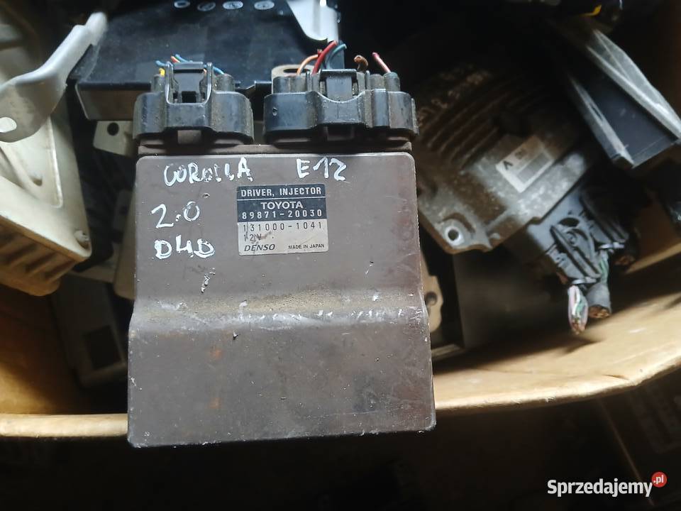 Sterownik komputer Toyota 20 D4D 8987120030 sprzedam