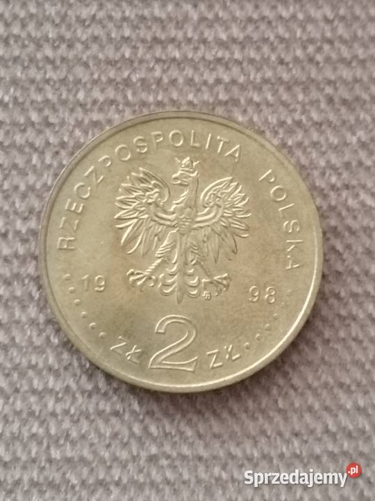 moneta 2 okolicznościowa Odkrycie Polonu i Radu