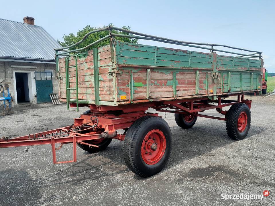Przyczepa wywrotka 8 ton nieuszkodzony