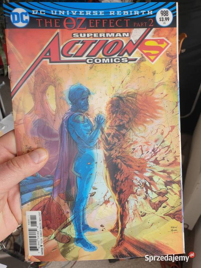 Action Comics zestaw 8 komiksów DC USA pomorskie
