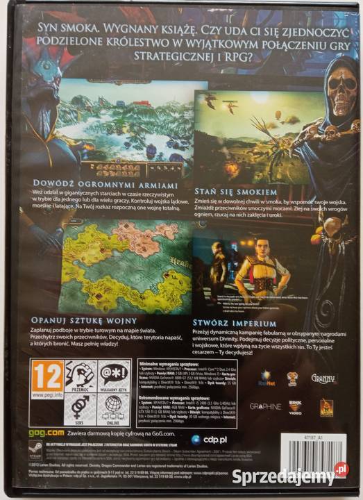 Divinity Dragon Commander PC DVD akcja łódzkie