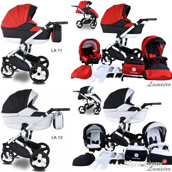 NOWY Wózek Dziecięcy Lameiro 3w1 Fotelik mazowieckie Warszawa